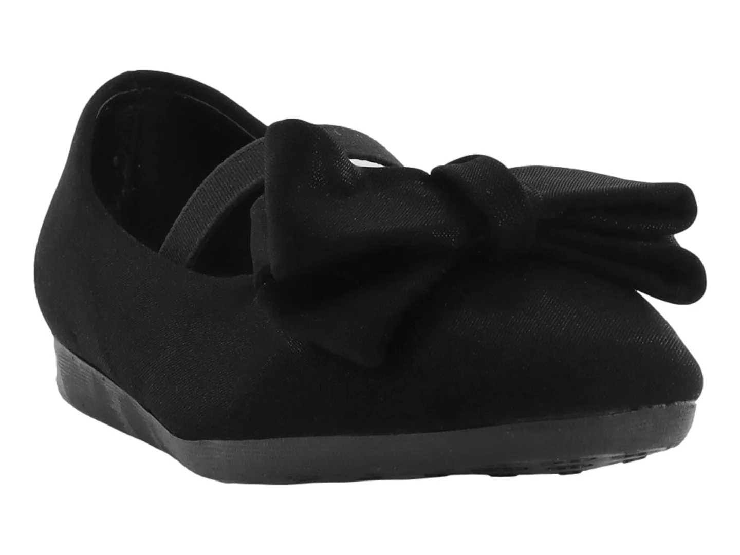 Flats Miss Pink Aurora Negro Para Niña