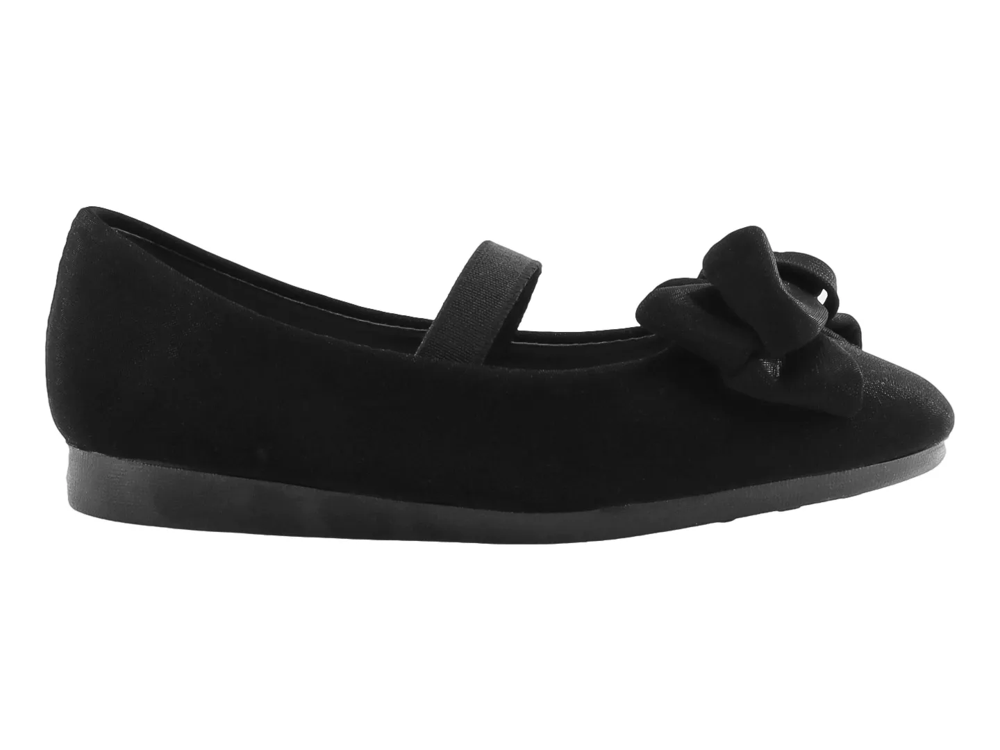 Flats Miss Pink Aurora Negro Para Niña