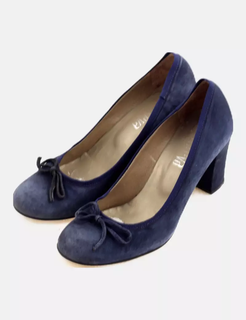 Foreva Zapato azul marino lazo