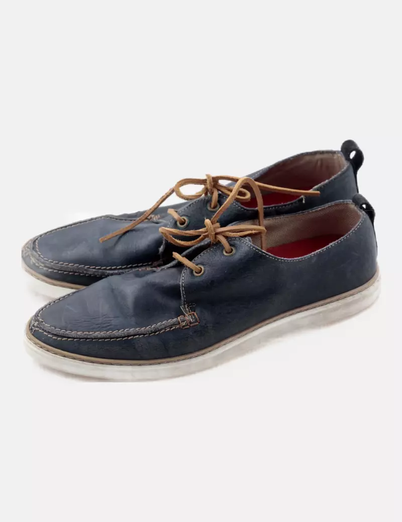 Fosco Zapato azul marino cordones