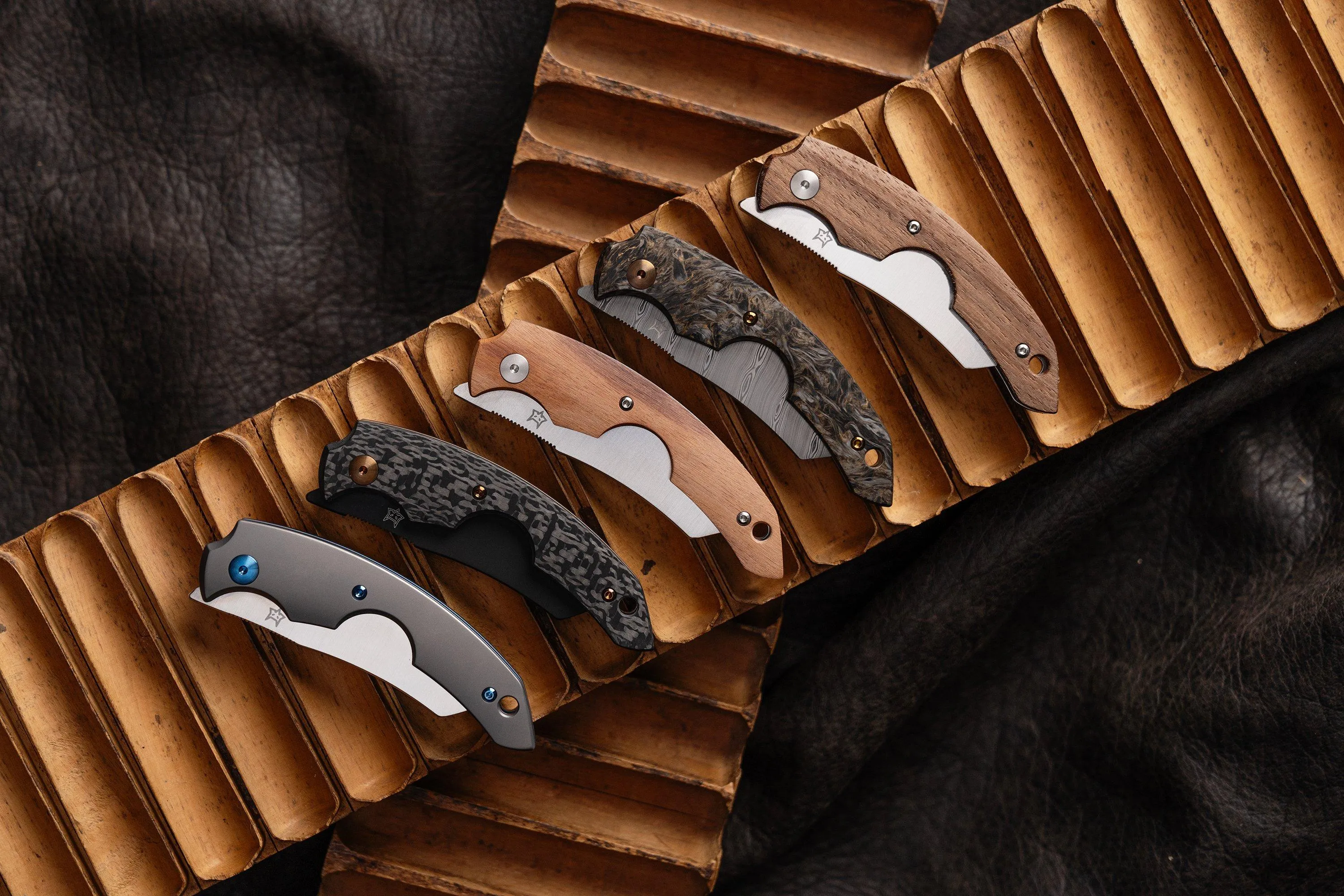 FOX KNIVES VIRTUS FX541 ST, SANTOS WOOD, NAVAJA CORTAPUROS