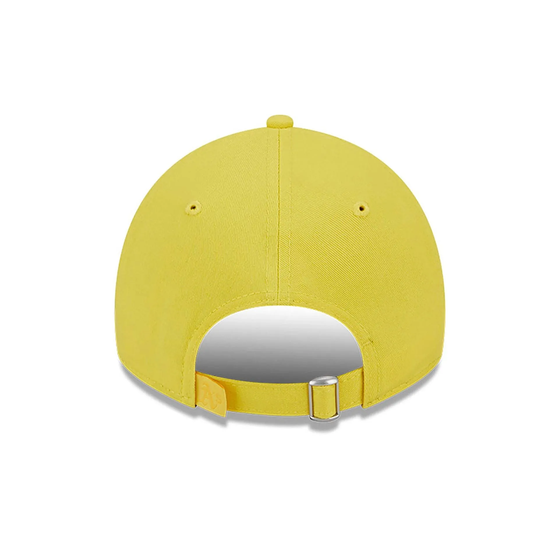 Gorra ajustable Oakland Athletics para mujer en amarillo floreado 9TWENTY