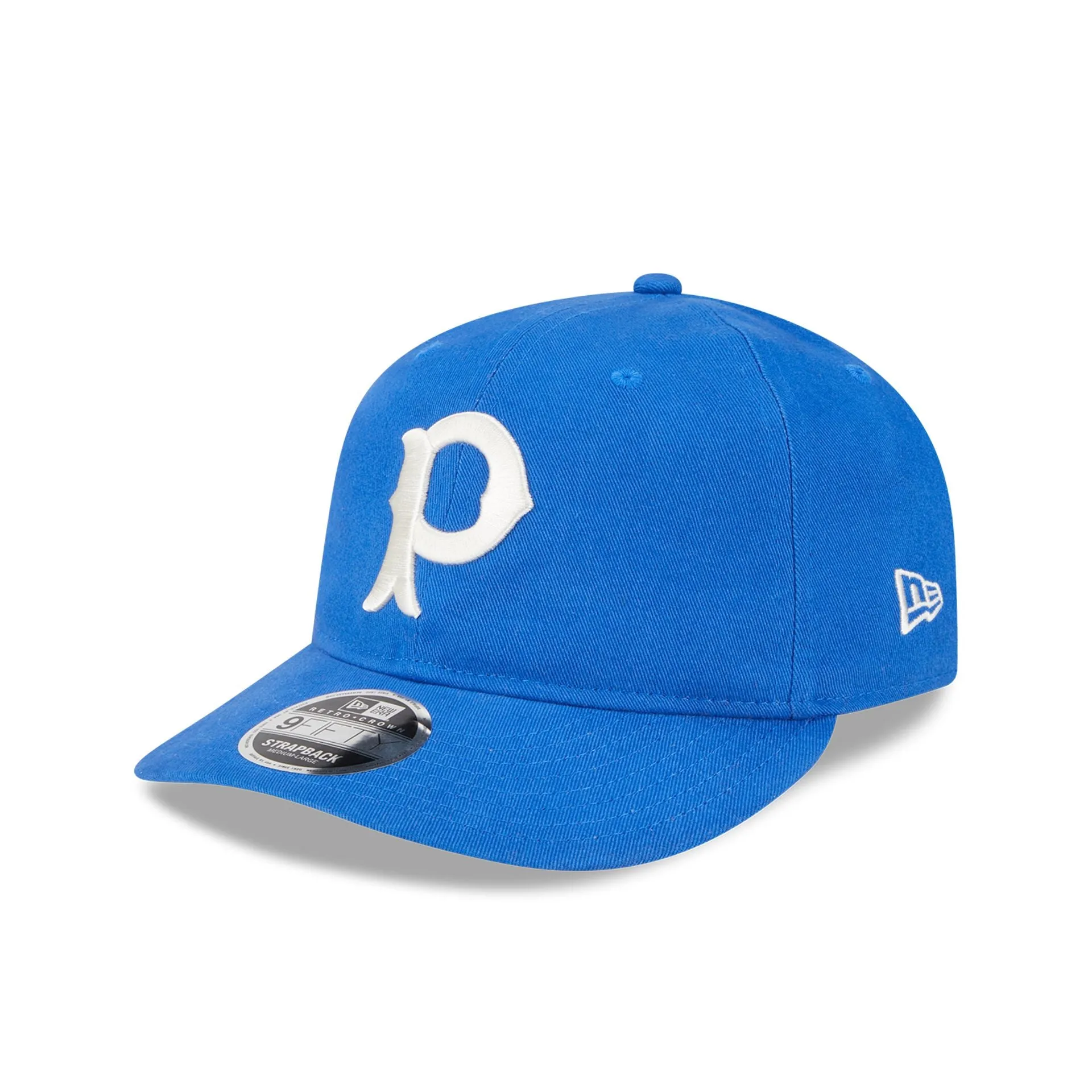Gorra ajustable Pittsburgh Pirates MLB Cooperstown Blue Retro Crown 9FIFTY Strapback.