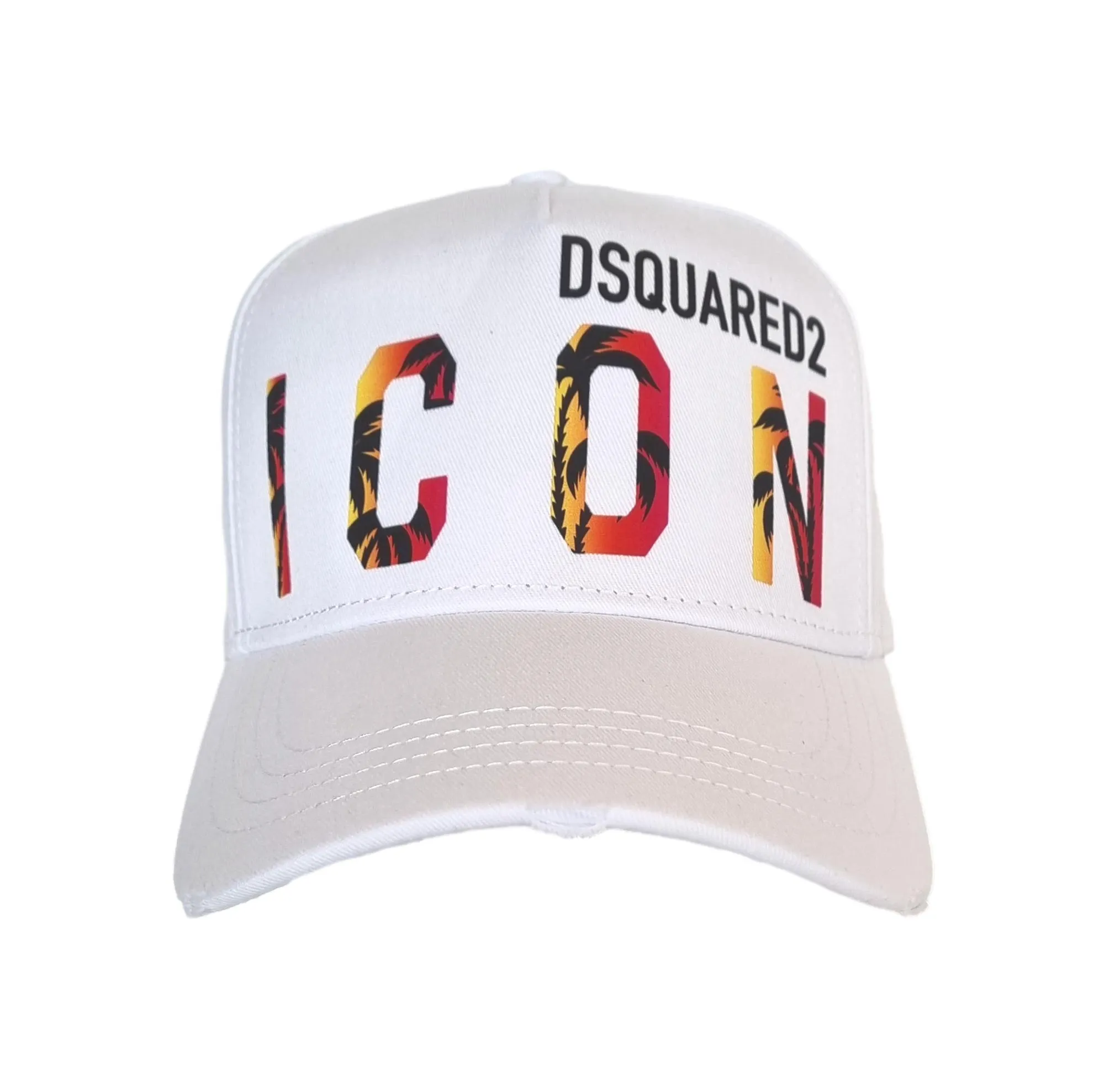 Gorra beisbol hombre DSQUARED2 icon BCM0668 palmas blancas