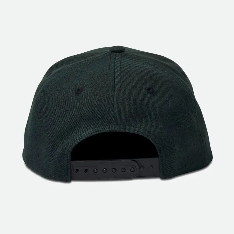 Gorra Brixton: Crest C Mp Snapback (Black)