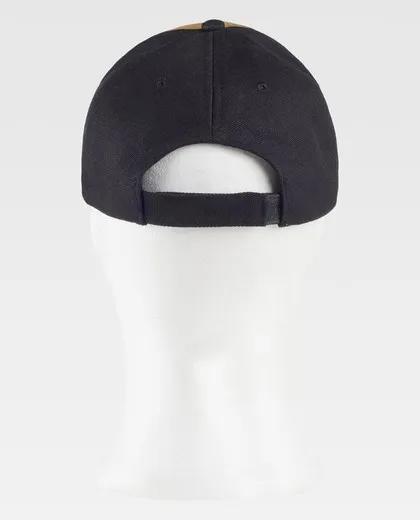 Gorra color Negro+Beige+Vaquero