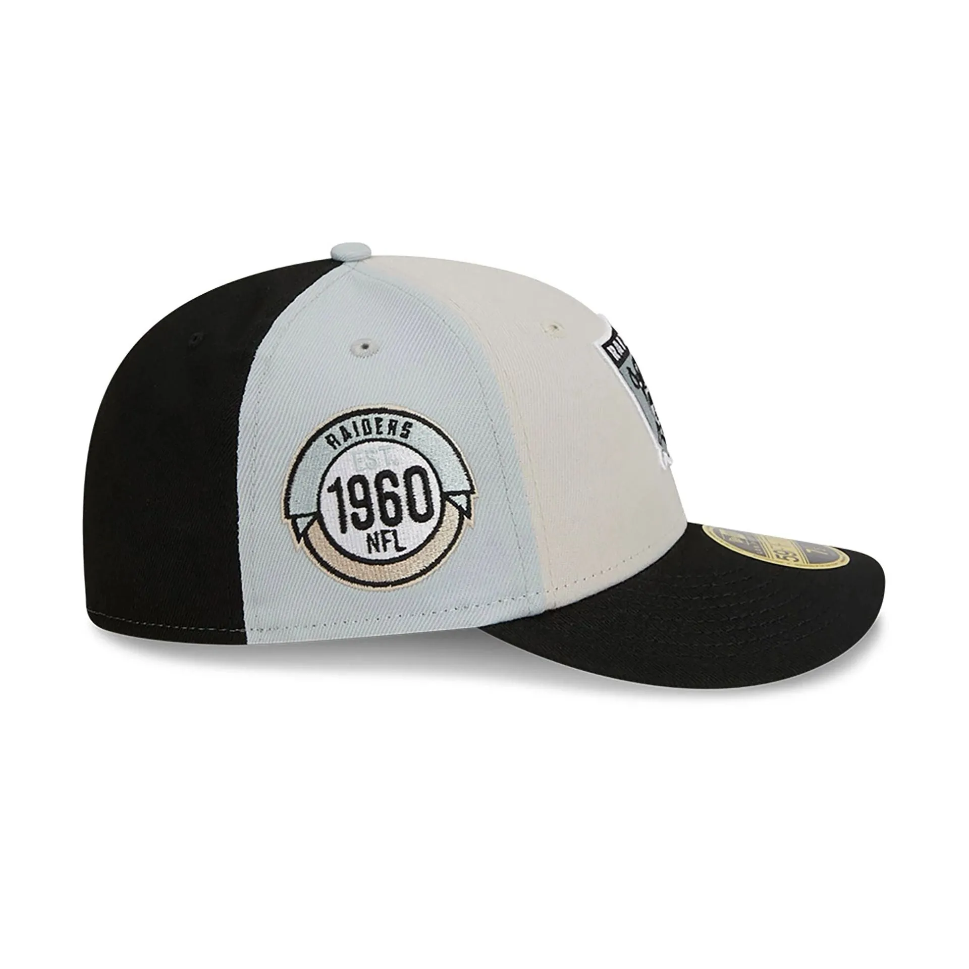 Gorra New Era Las Vegas Raiders NFL Sideline 2023 59FIFTY Low Profile