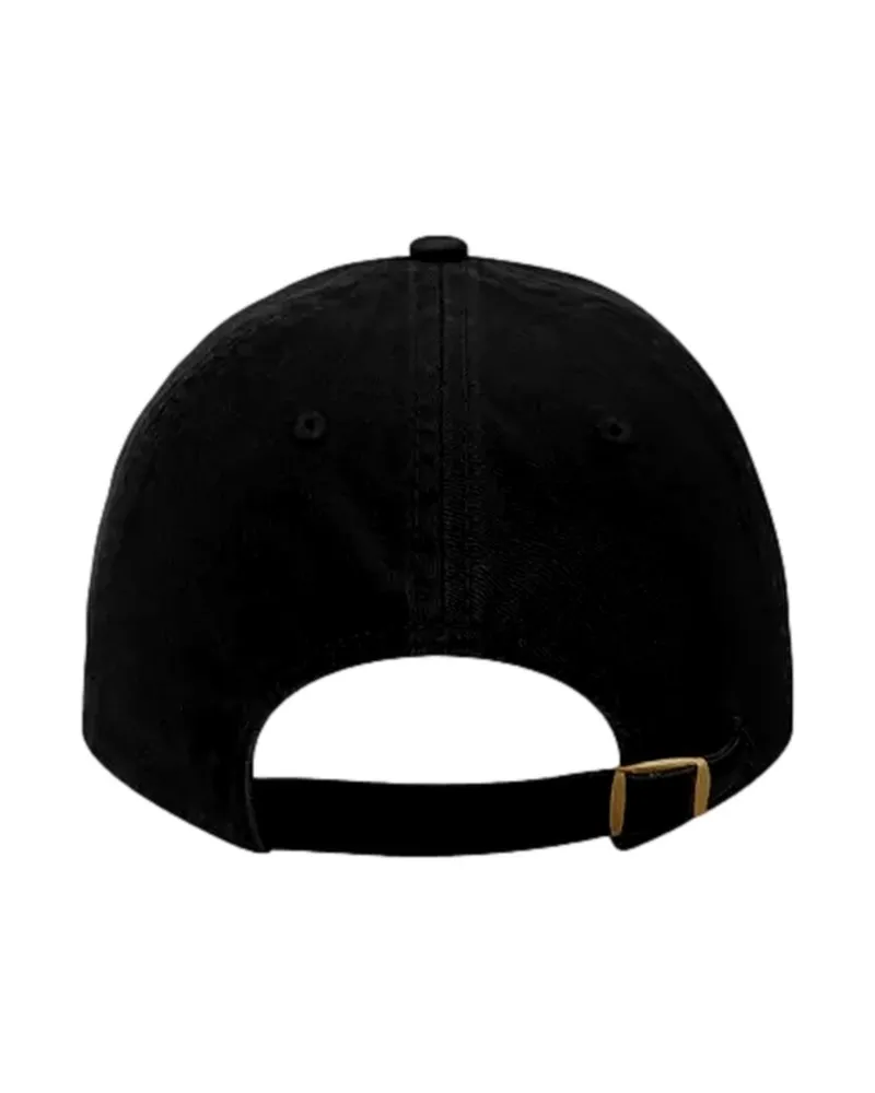 GORRA NEW ERA NEGRA LOGO YANKEES BORDADO FRENTE