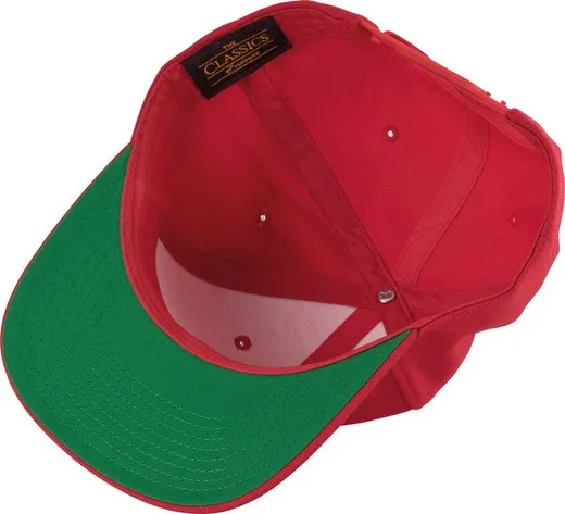 GORRA VISERA PLANA  6 PANELES