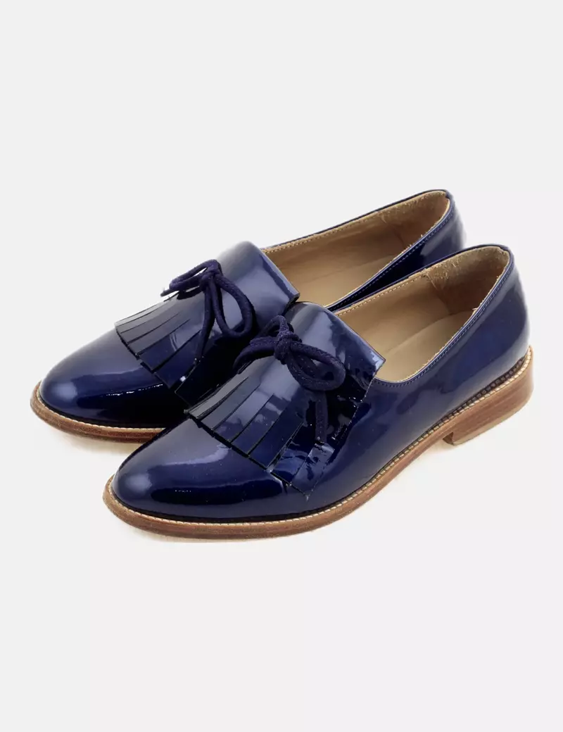 Harper Zapato azul marino charol