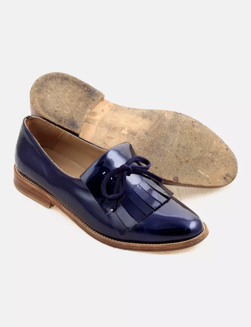 Harper Zapato azul marino charol