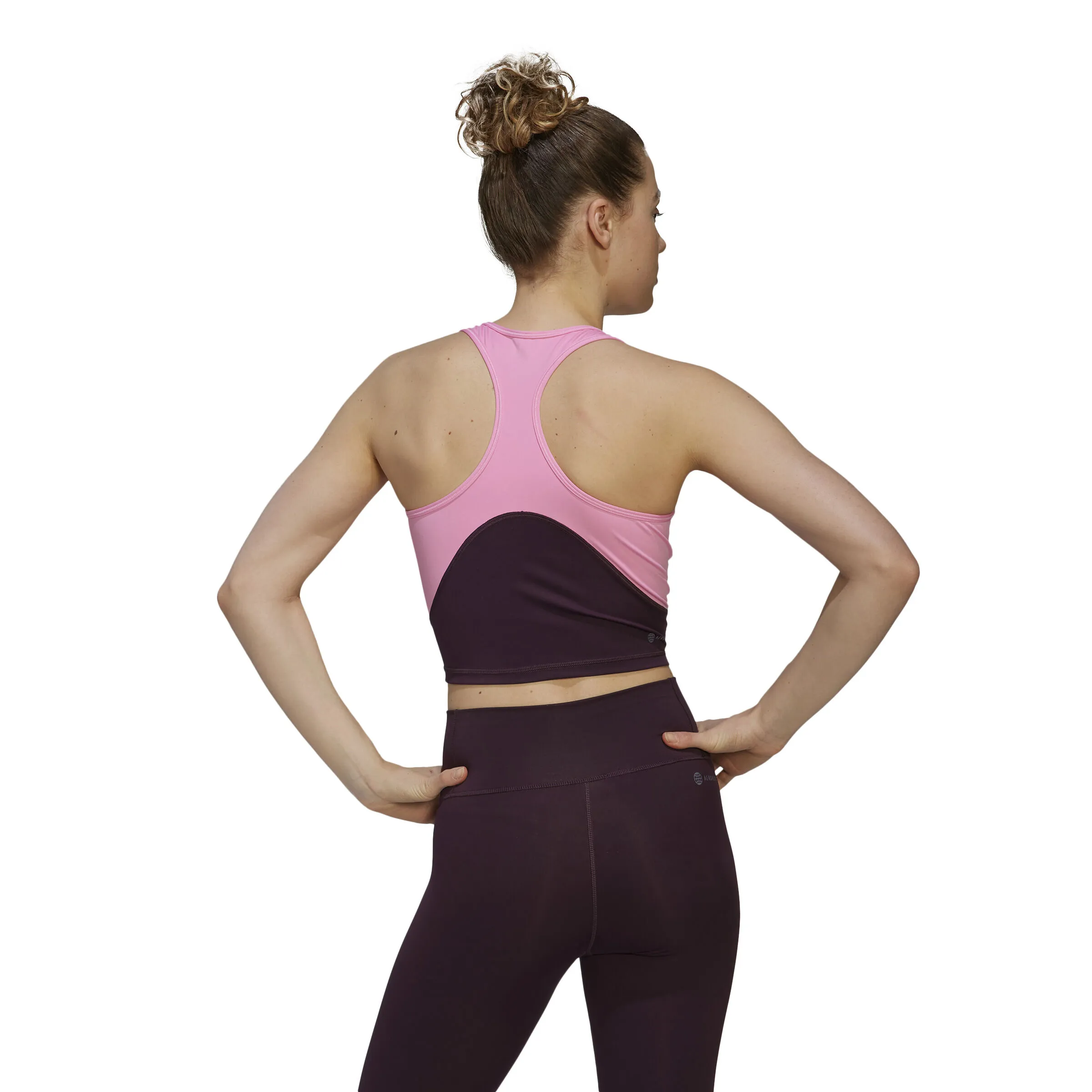 High Intensity Cropped Camiseta De Tirantes Mujeres