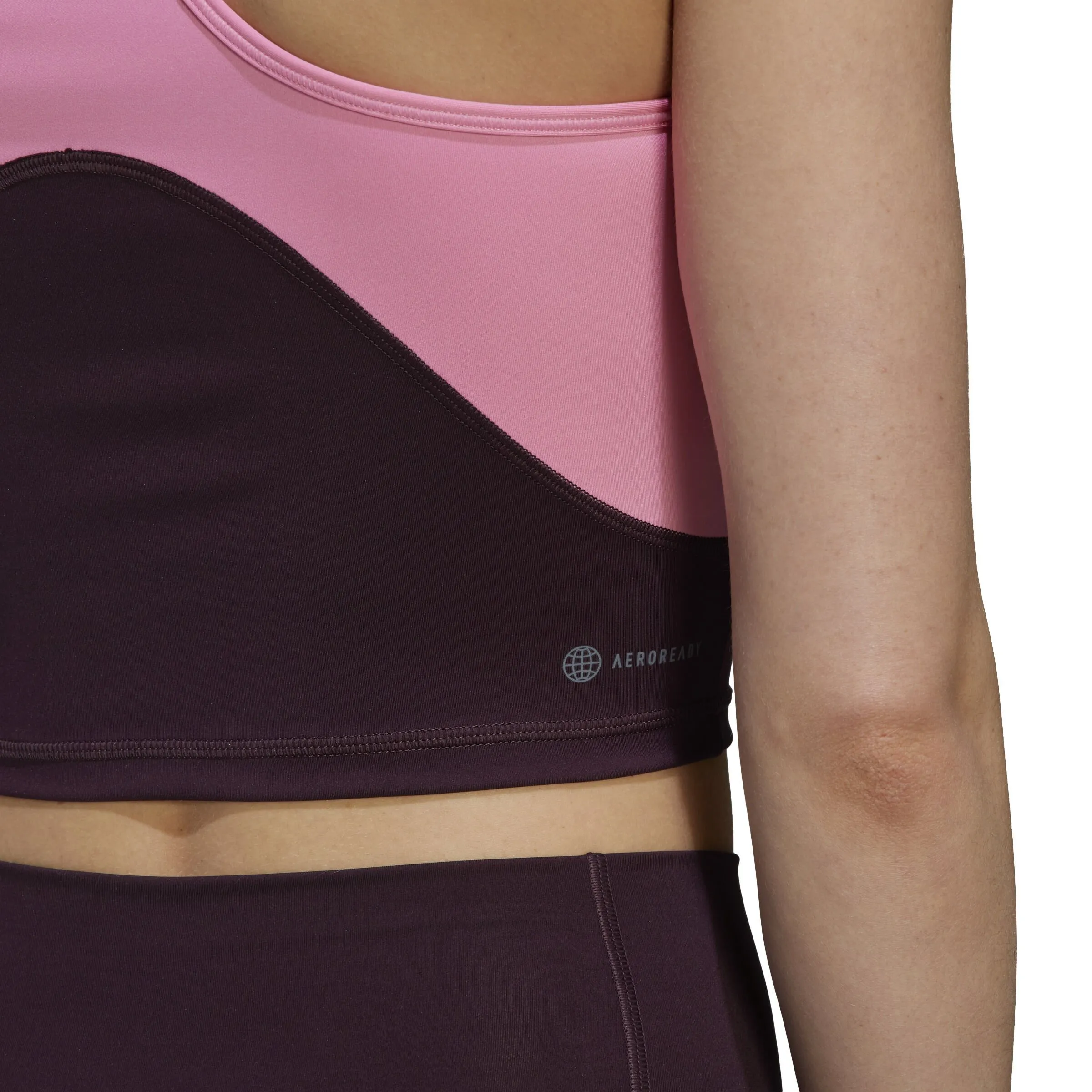High Intensity Cropped Camiseta De Tirantes Mujeres