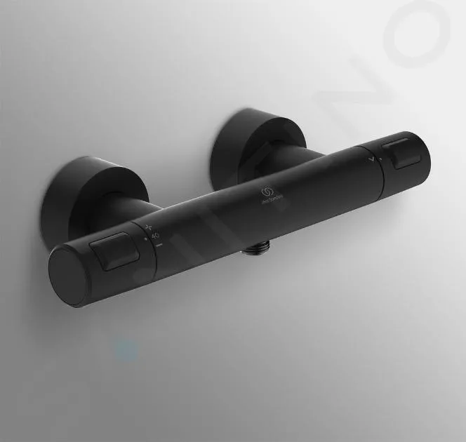 IDEAL STANDARD CERATHERM  GRIFO TERMOSTáTICO DE DUCHA T25, NEGRO A7201XG