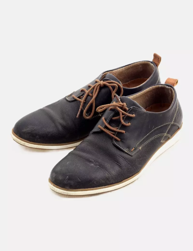 Jooze Zapato azul marino texturizado