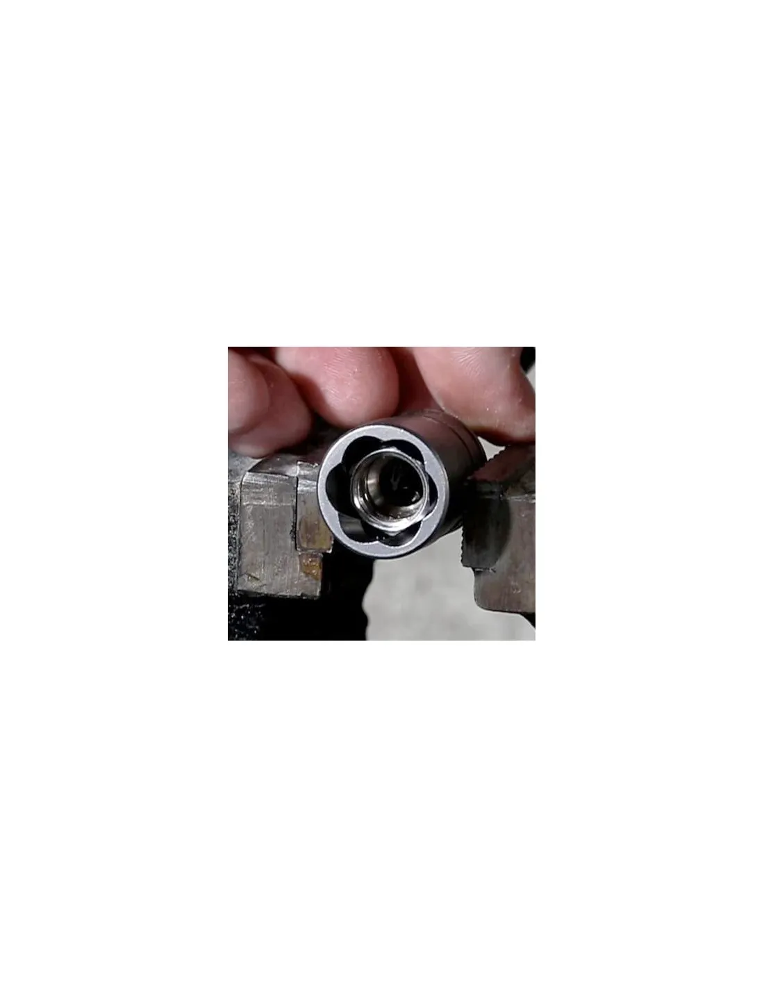 Juego de vasos para quitar tuercas y tornillos dañados, redondos, oxidados y tornillos antirrobo (Vasos Twist), 11 piezas