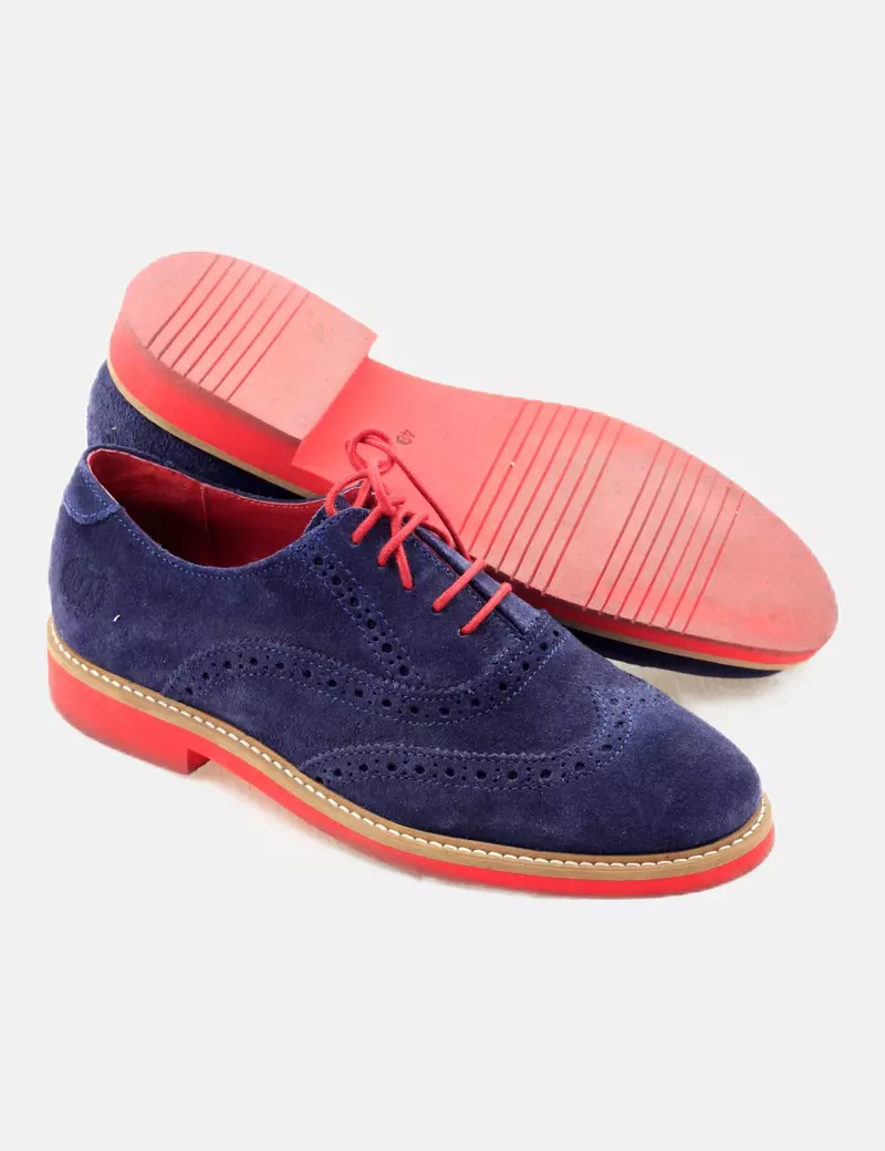Kilarny Zapato azul marino cordones