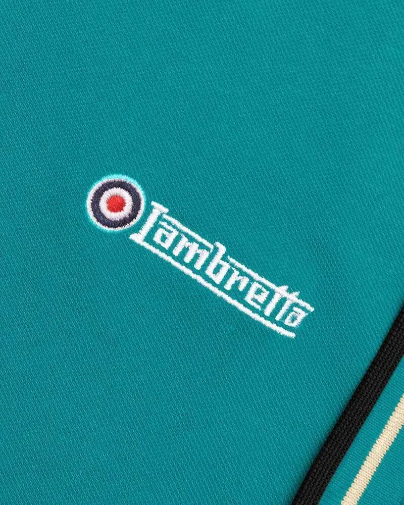 LAMBRETTA DOBLE PUNTA HOMBRE POLO SS1608LAGUNA PROFUNDA