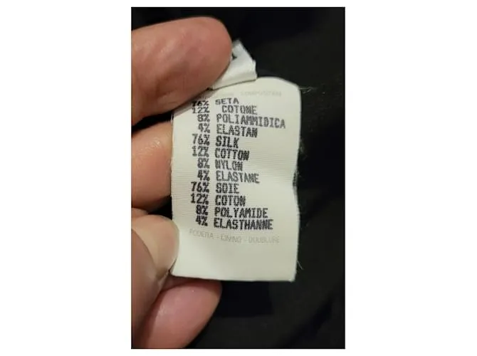 Lencería vintage de Gianni Versace Negro 