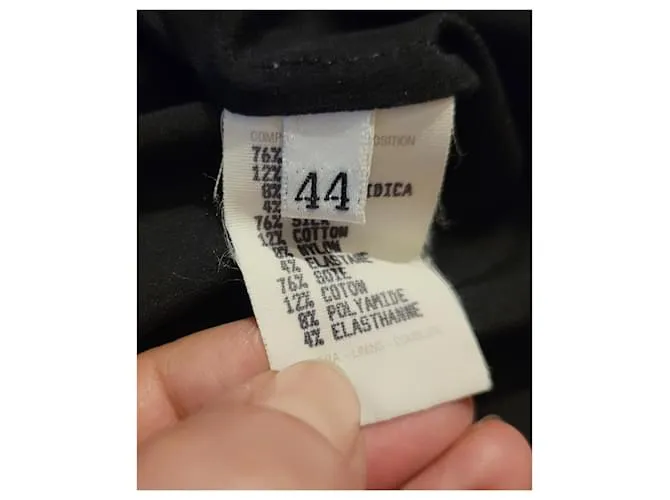 Lencería vintage de Gianni Versace Negro 