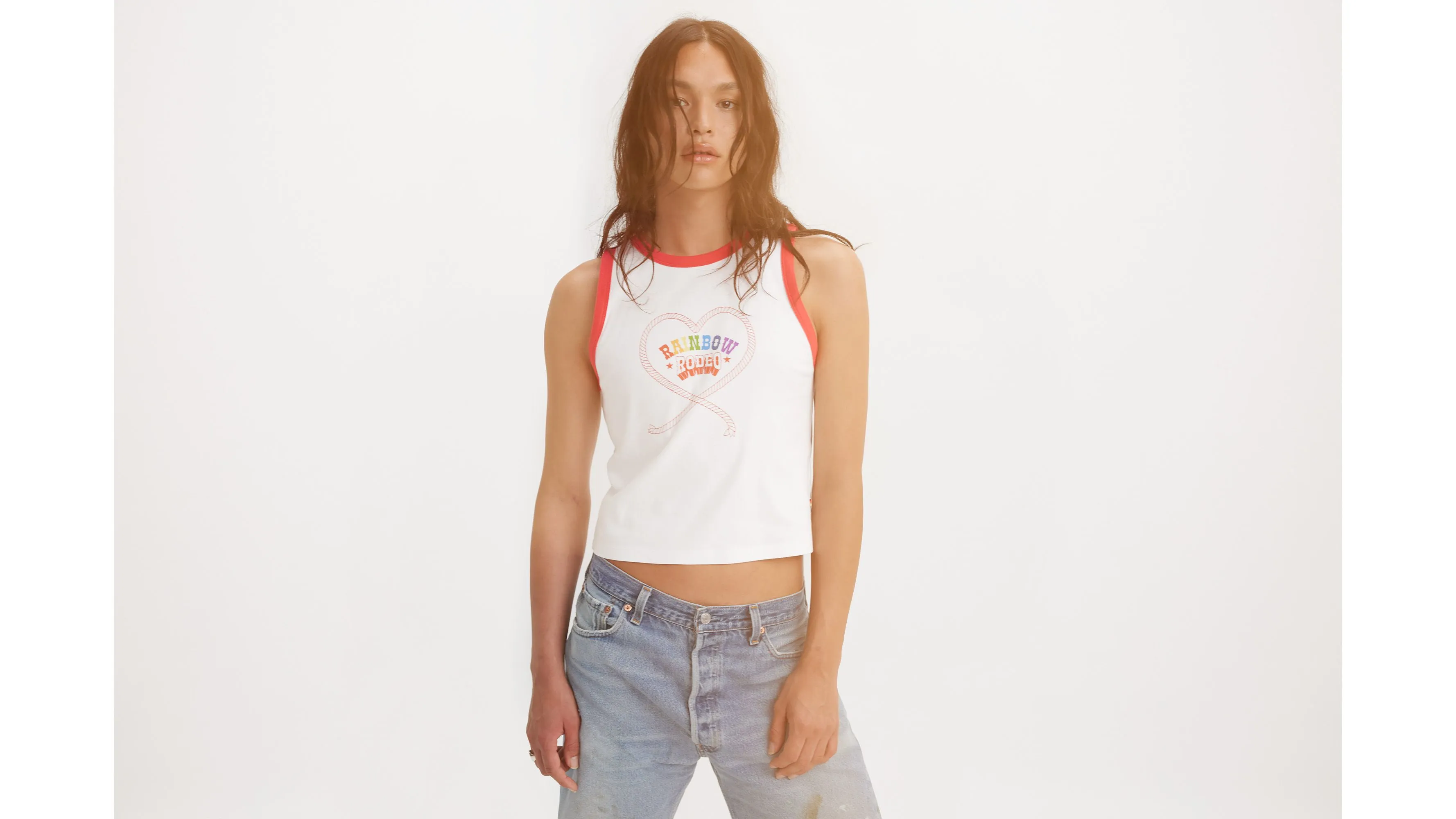 Levi's® Pride Camiseta Sin Mangas Graphic Olivia