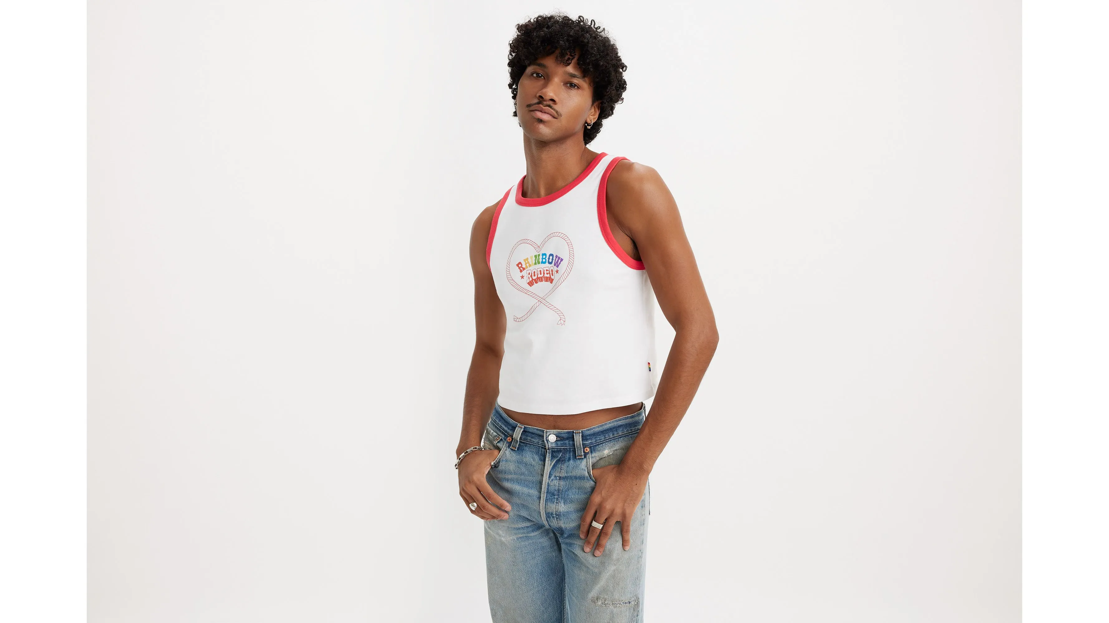 Levi's® Pride Camiseta Sin Mangas Graphic Olivia