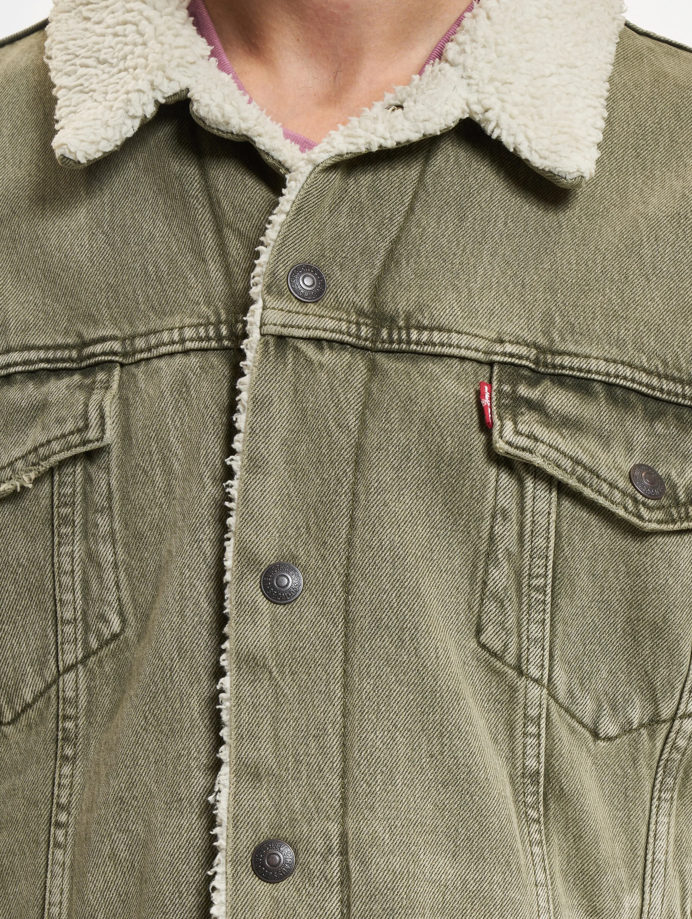 Levi's Type 3 Sherpa Trucker
