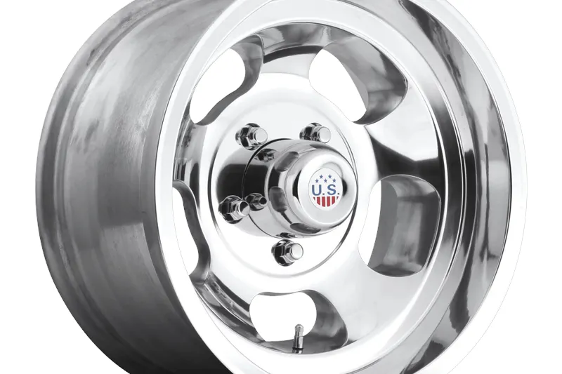 LLANTA DE ALEACIóN U101 INDY HIGH LUSTER POLISHED US MAGS 7.0X15 ET5 72,56 5X114.3