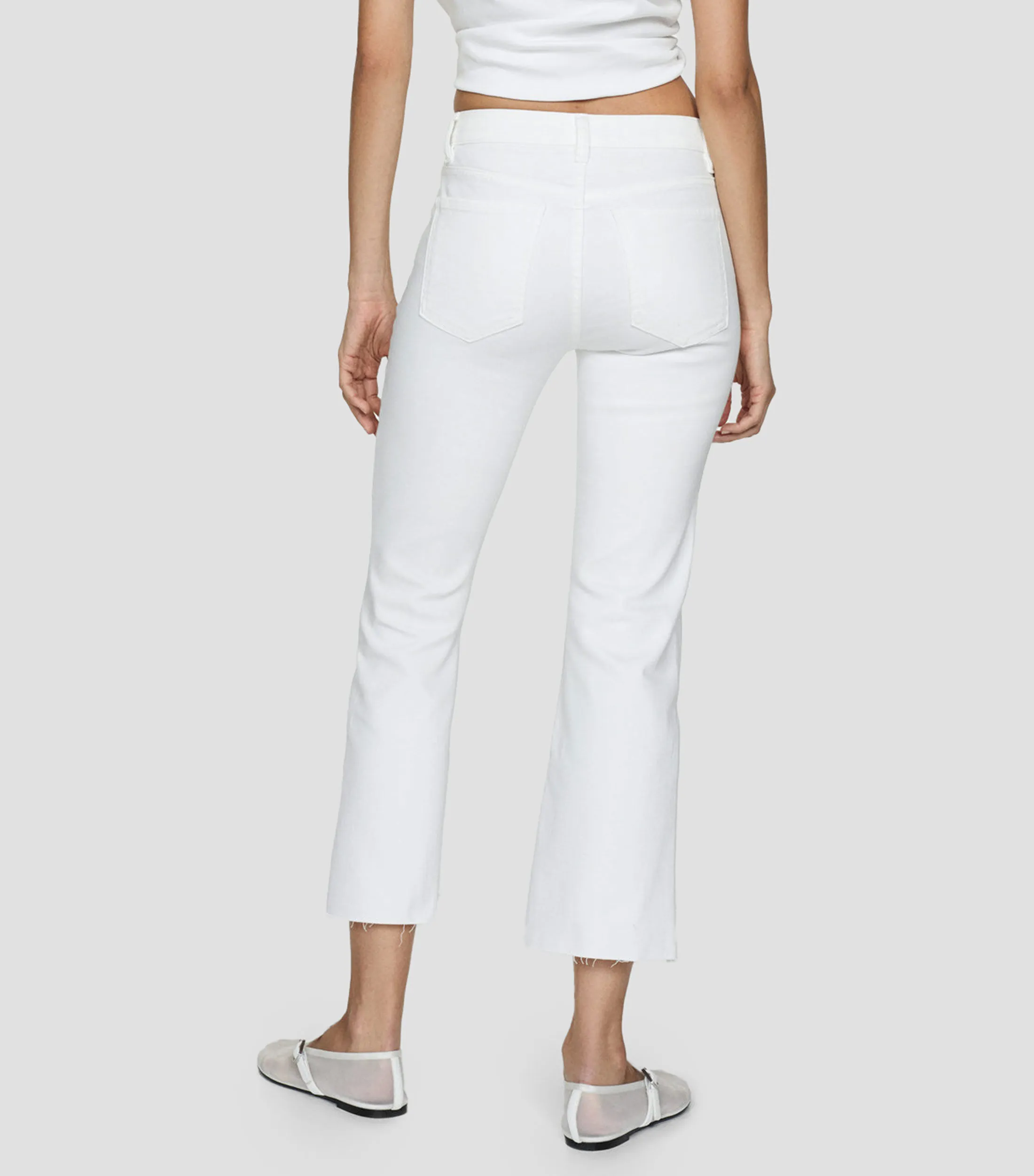 Mango Jeans flared Mujer