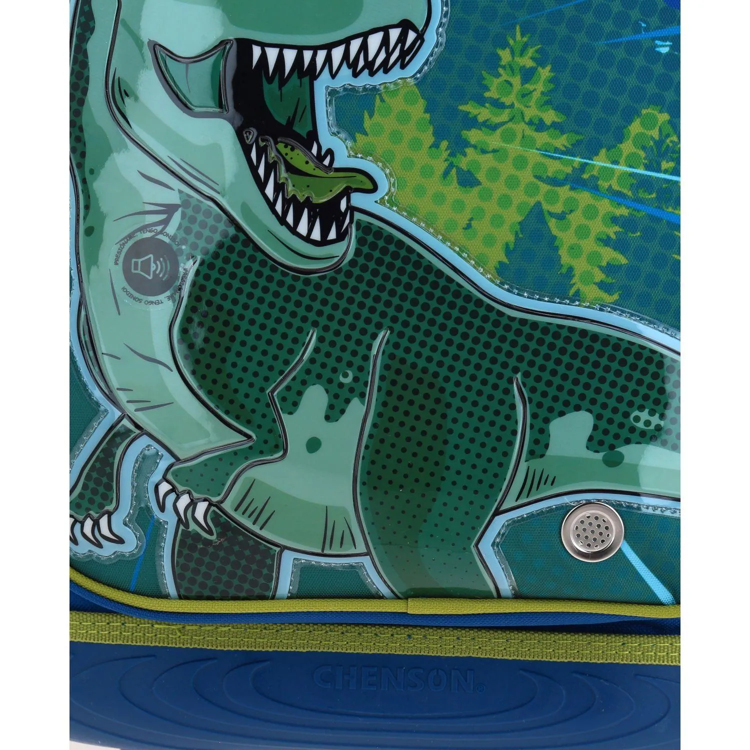 Mochila Con Ruedas Azul Grande Para Nio Chenson Trerror