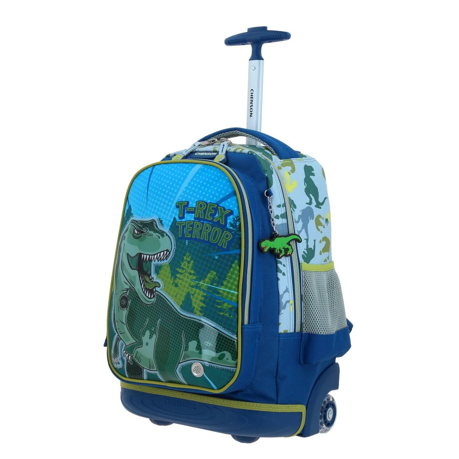 Mochila Con Ruedas Azul Grande Para Nio Chenson Trerror