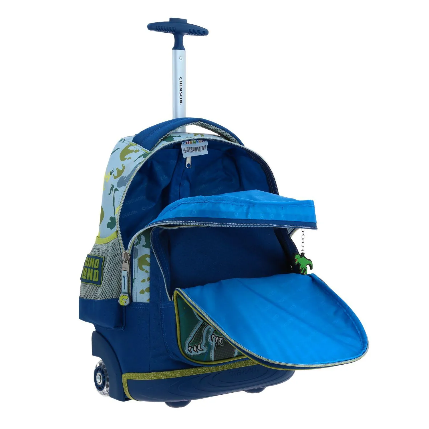 Mochila Con Ruedas Azul Grande Para Nio Chenson Trerror