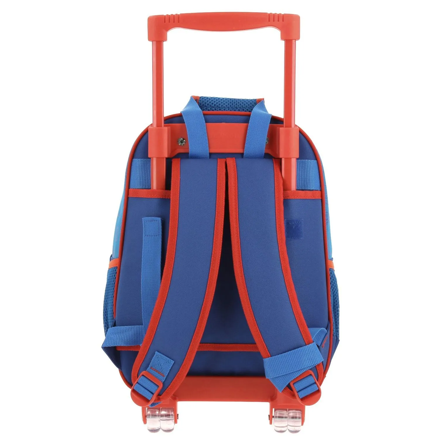 Mochila Con Ruedas Azul Mario Bros Para Nio Chenson Dulp