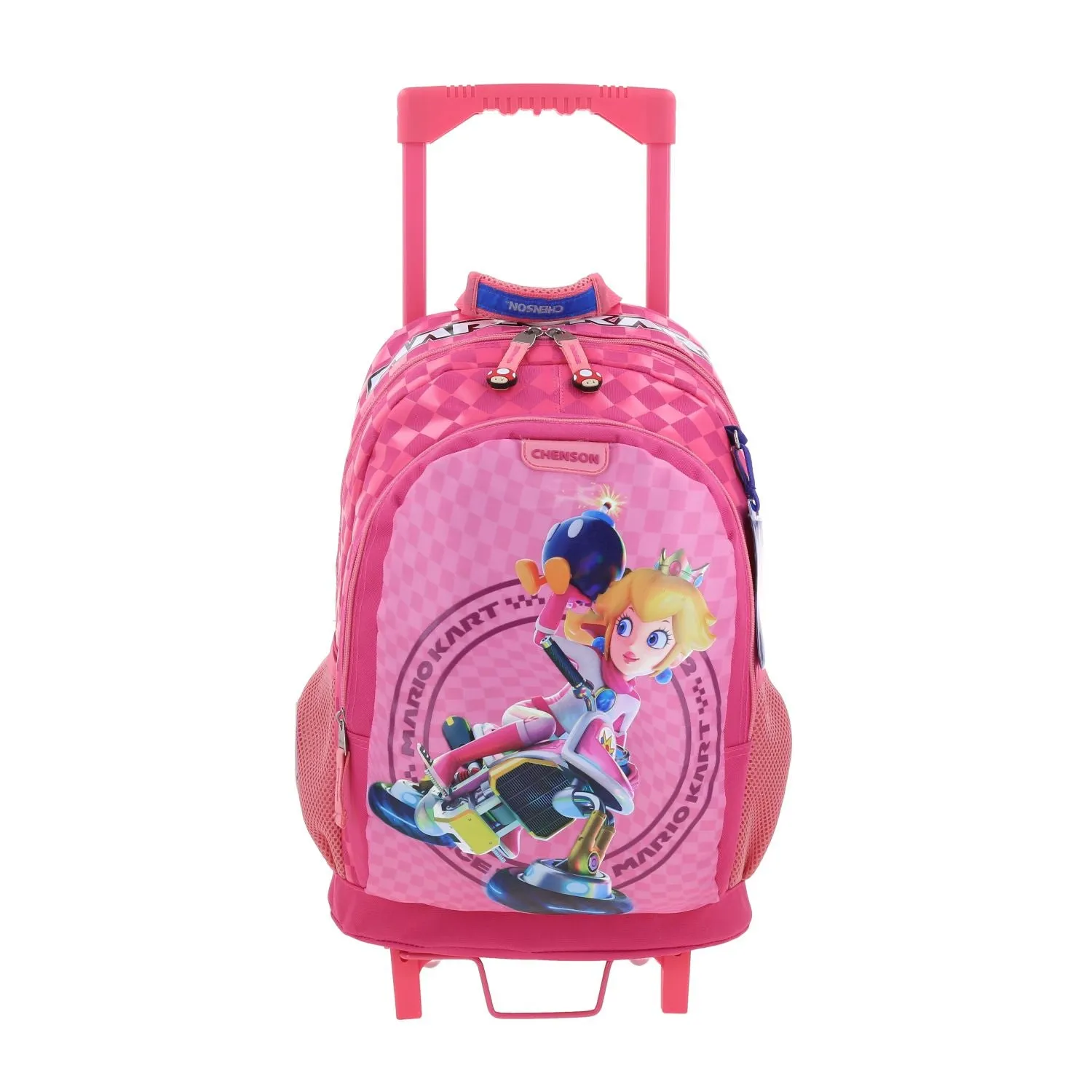 Mochila Con Ruedas Fuchsia Princes Peach Para Nia Chenson Moma