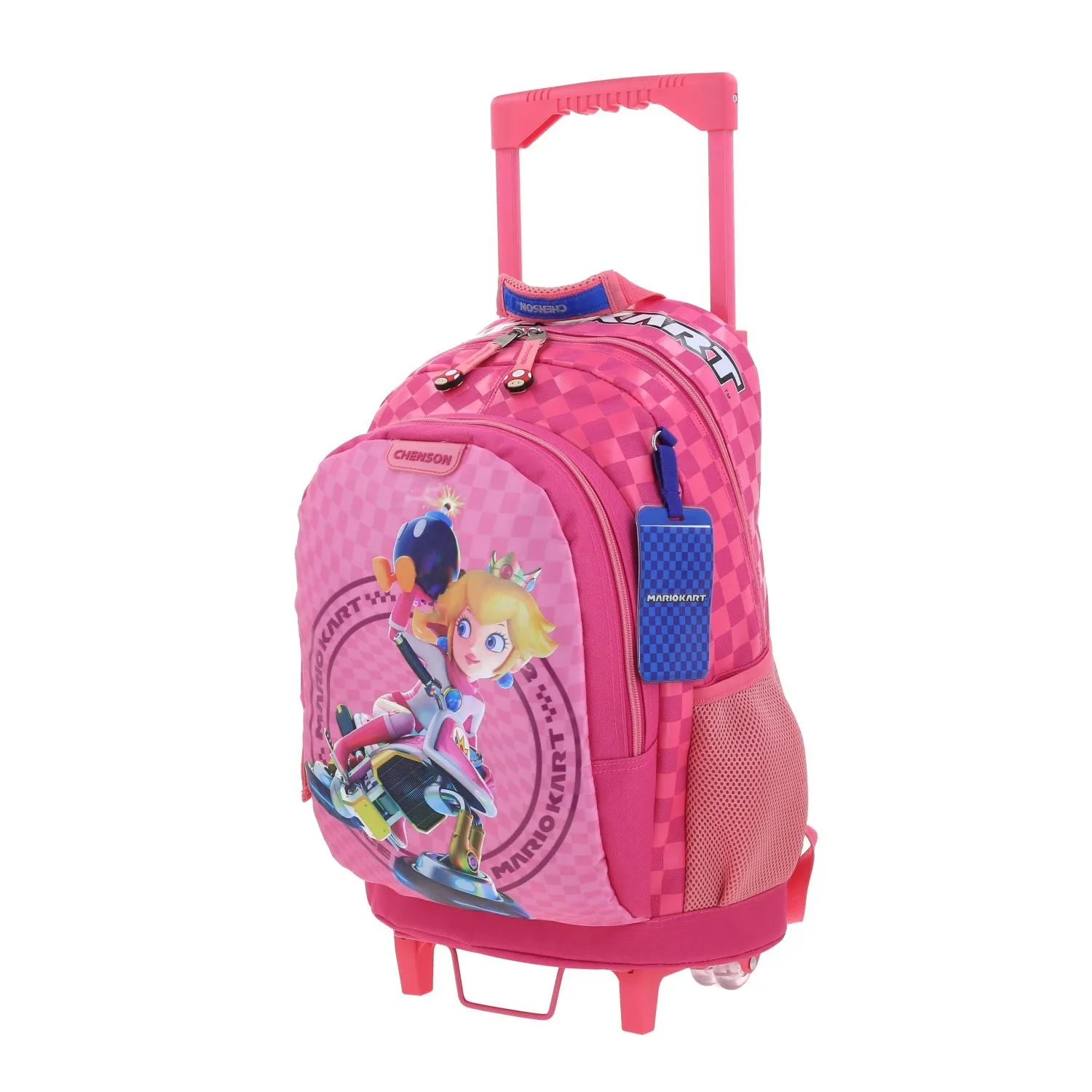 Mochila Con Ruedas Fuchsia Princes Peach Para Nia Chenson Moma