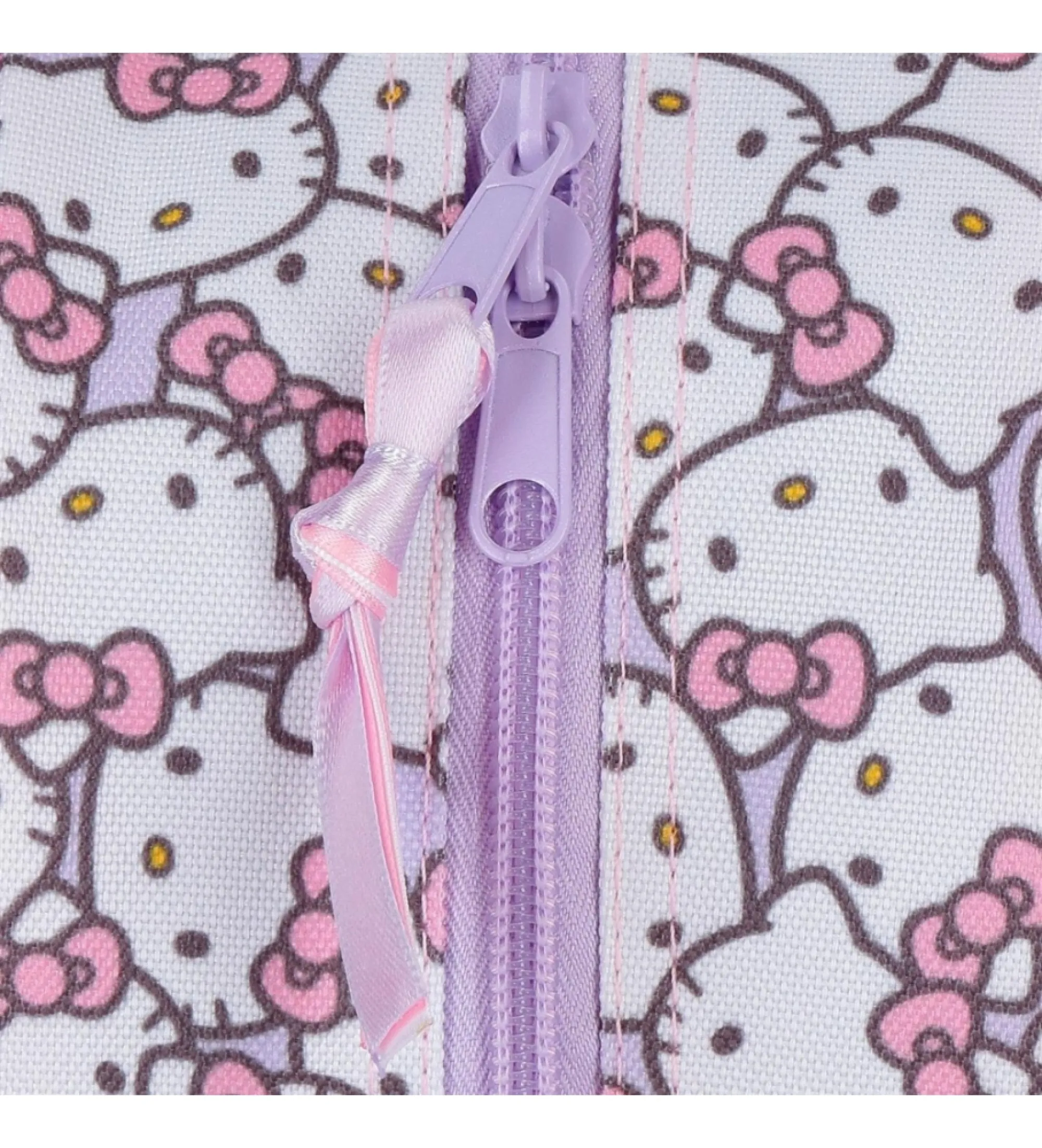 Mochila Hello Kitty My favourite bow33 cm con carro rosa
