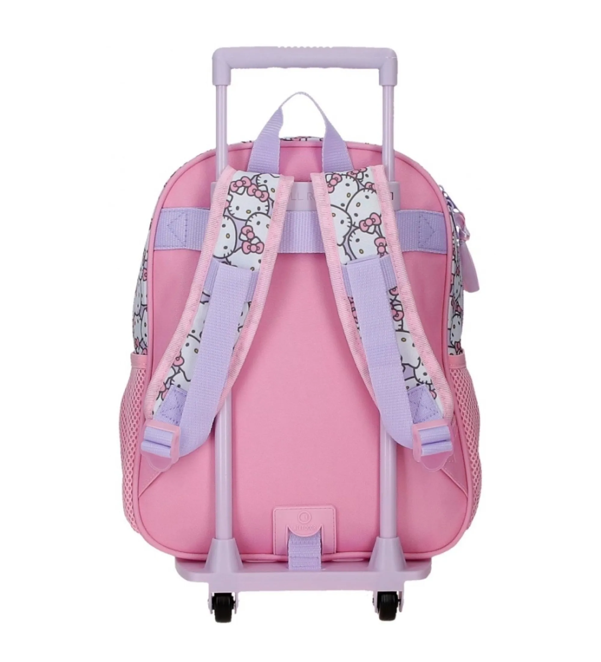 Mochila Hello Kitty My favourite bow33 cm con carro rosa