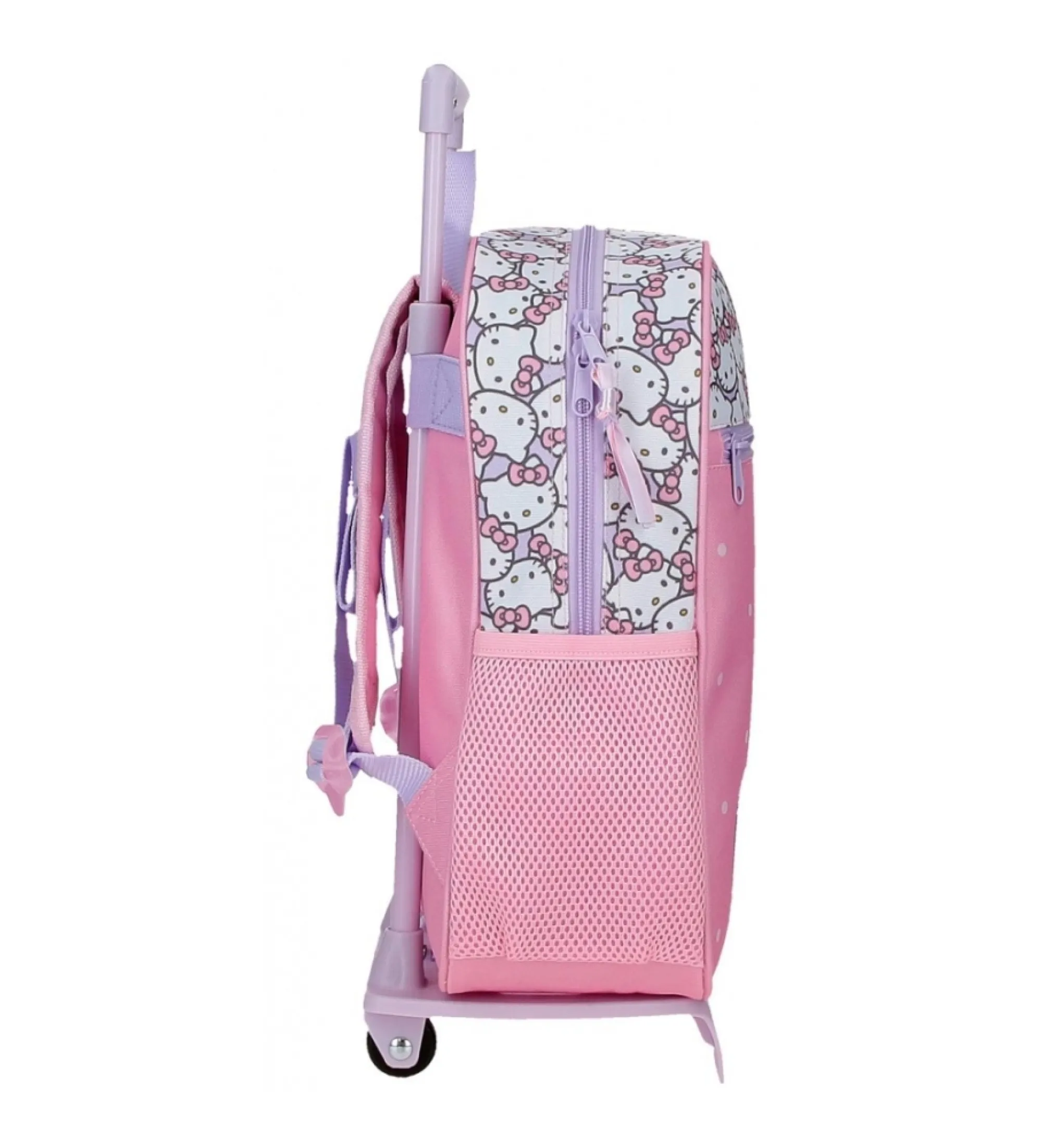 Mochila Hello Kitty My favourite bow33 cm con carro rosa
