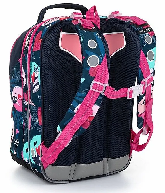 MOCHILA TOPGAL COCO 22054  G/MULTICOLOR/CAT  GIRL´S