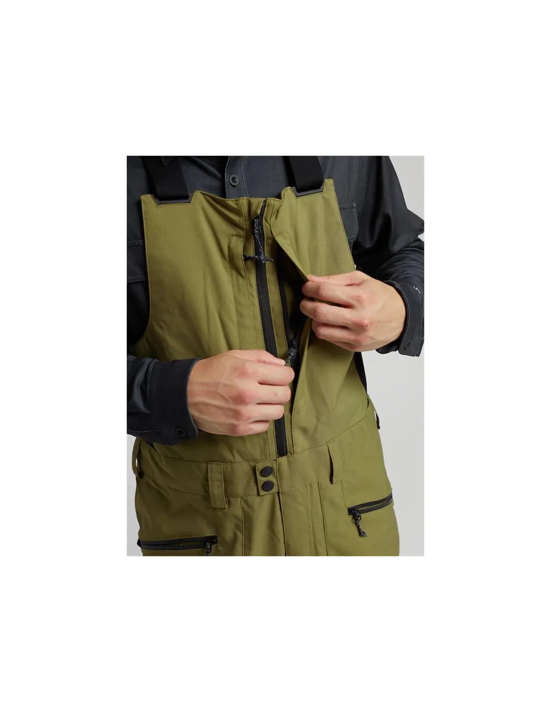Mono de Snowboard Burton Reserve Bib Hombre Olive