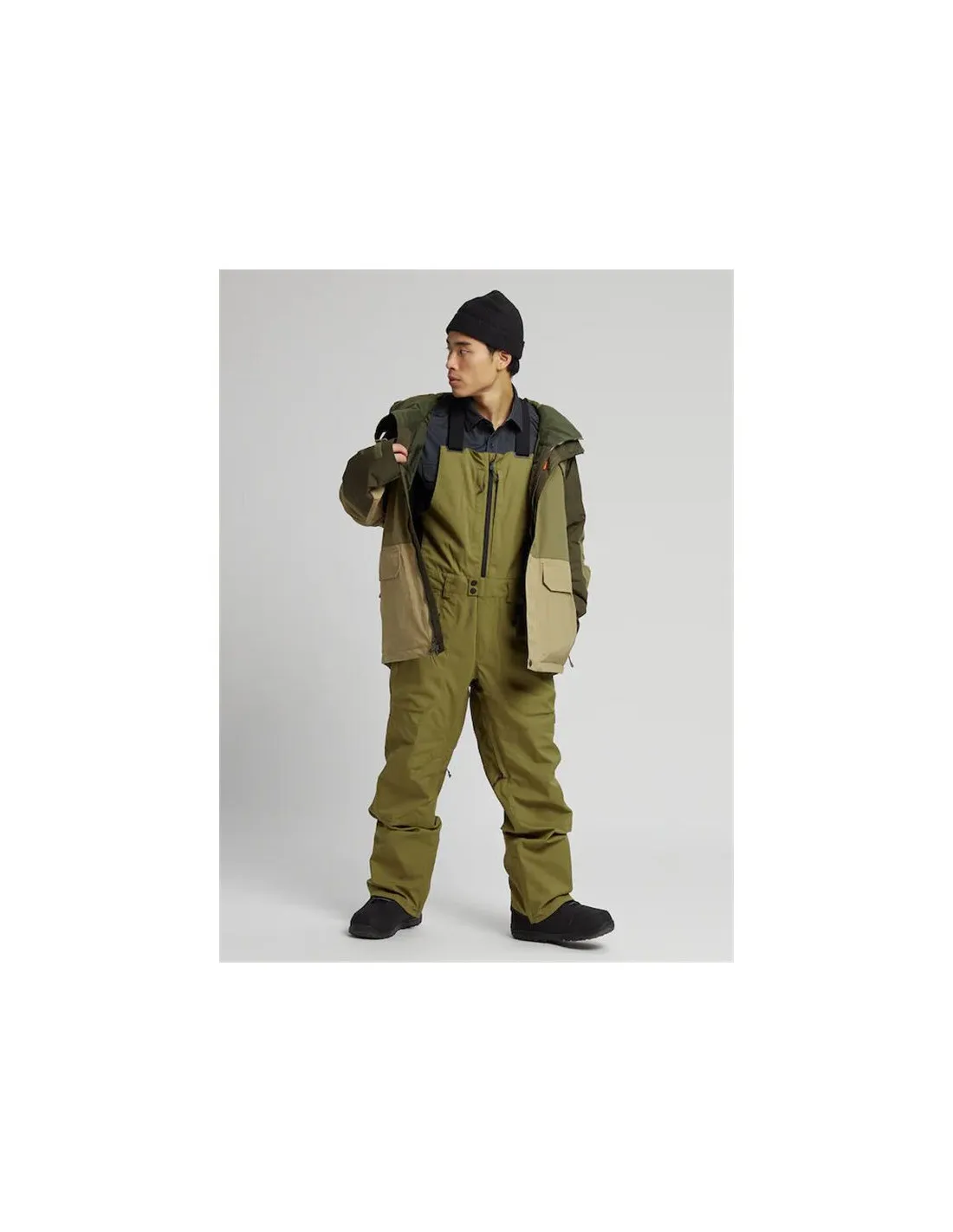 Mono de Snowboard Burton Reserve Bib Hombre Olive