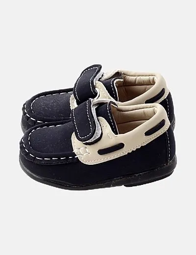 Mrs roper Zapato azul combinado