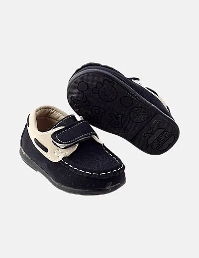 Mrs roper Zapato azul combinado