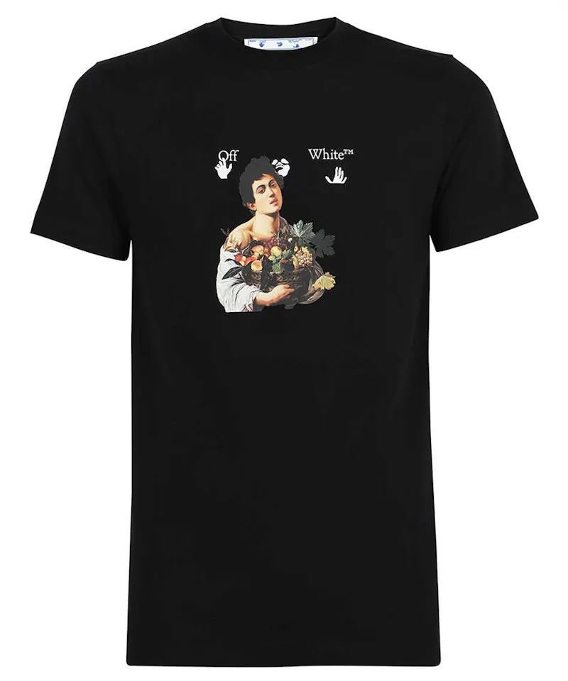 OFFWHITE SLIM FIT CARAVAGGIO BOY TSHIRT