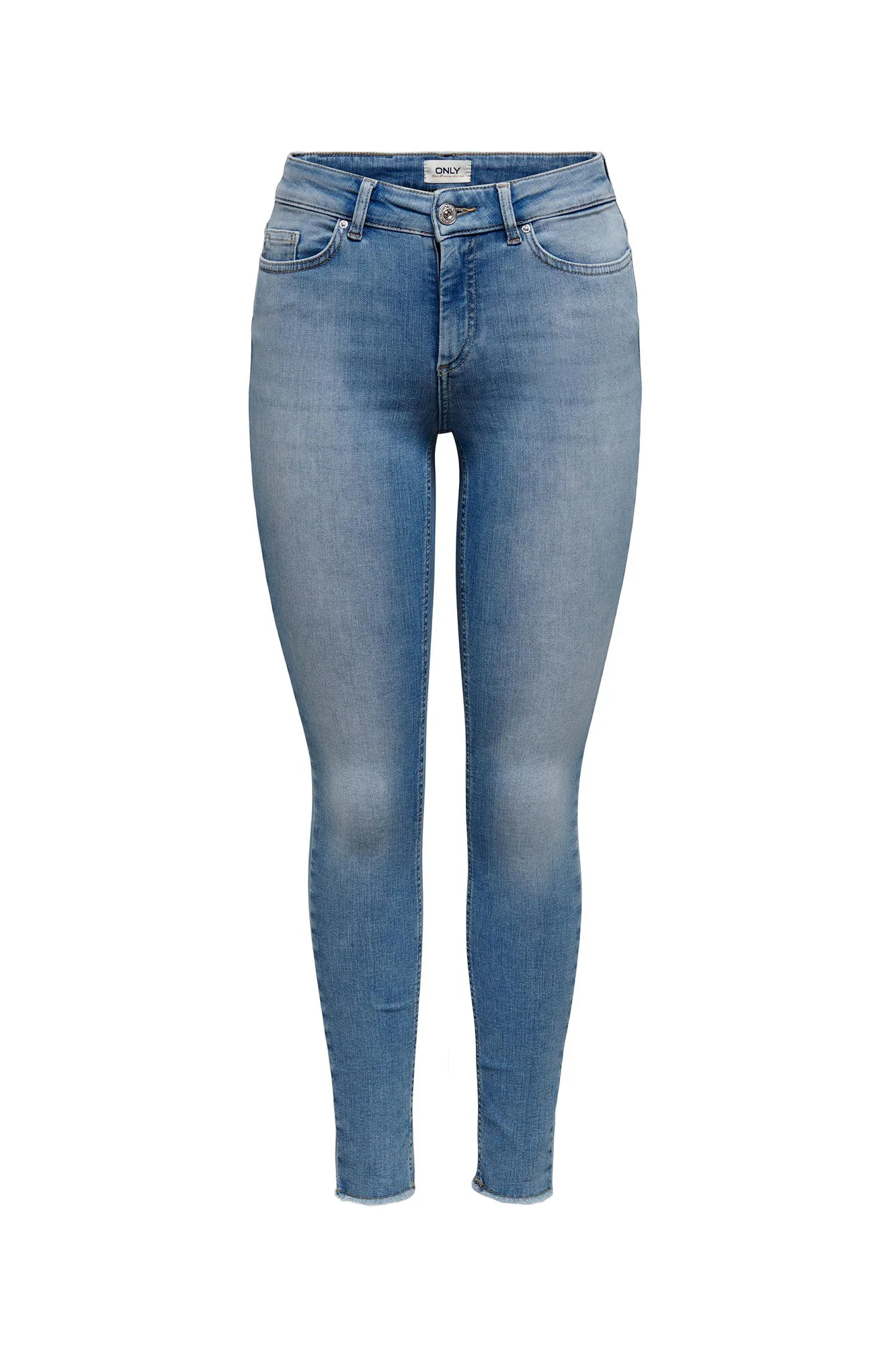 Only Jeans Skinny Tiro Medio