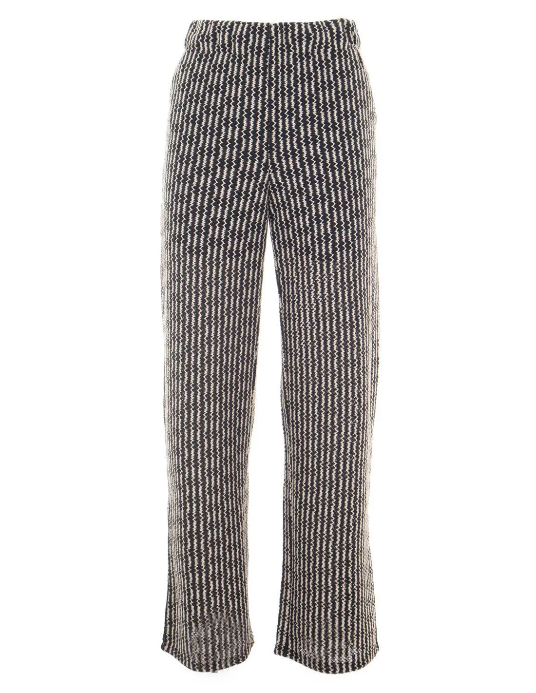 ONLY  PANTALóN NEGRO Y BLANCO ONLTOVE STRAIGHT PANT 15325450 MUJER