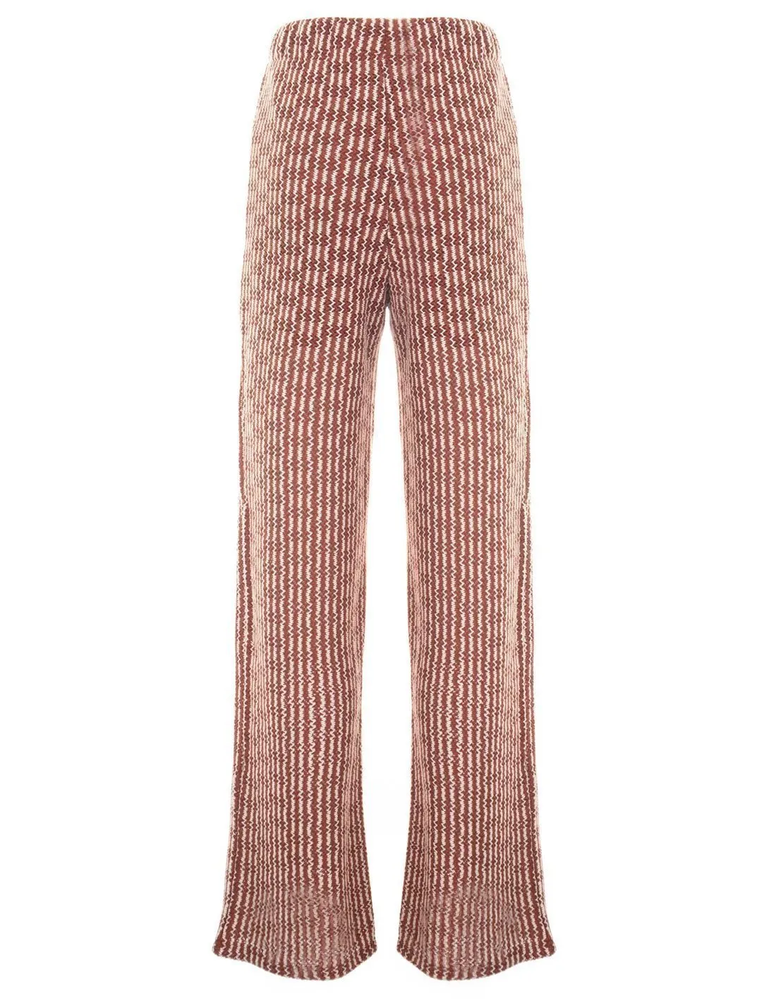 ONLY  PANTALóN TANDOORI Y BLANCO ONLTOVE STRAIGHT PANT 15325450 MUJER