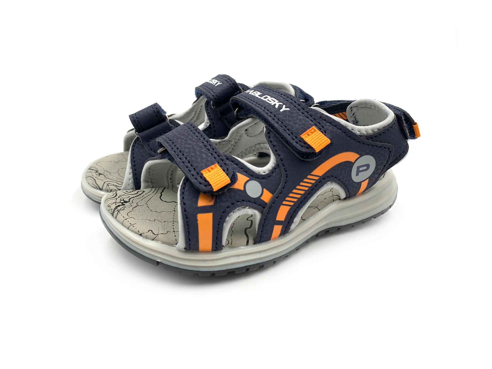 Pablosky 973225 Sandalia Velcro Pu Navy NiÑos