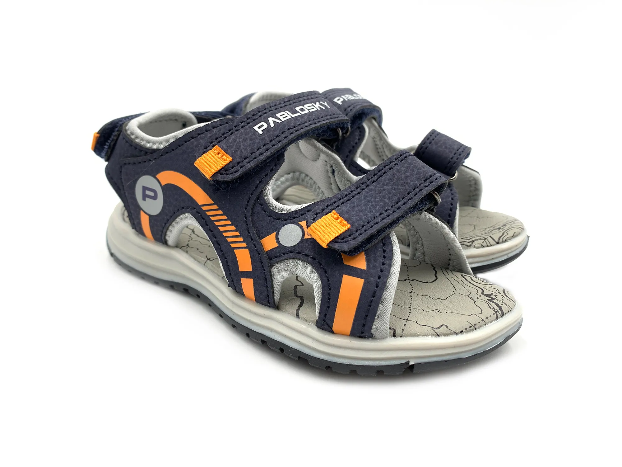 Pablosky 973225 Sandalia Velcro Pu Navy NiÑos