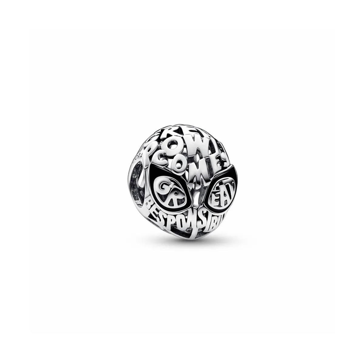 PANDORA CHARM MáSCARA SPIDERMAN DE MARVEL  PANDORA